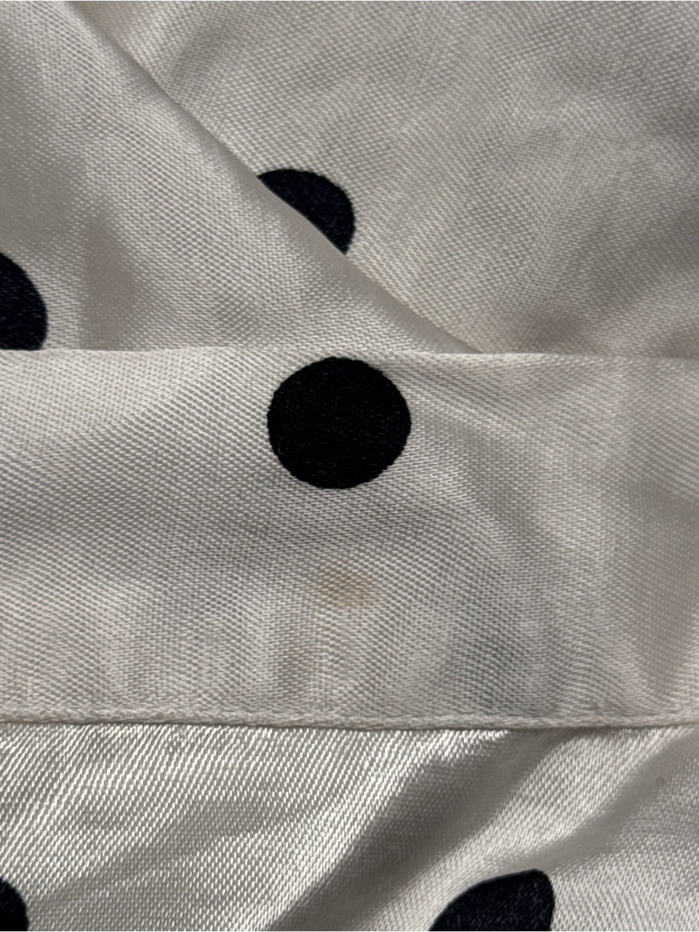 Topshop Satin Spot Ruffle Wrap Skirt - Picture 10 of 10
